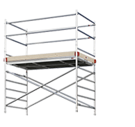 Steiger voor gevelreiniging