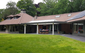 Dak vóór het reinigen en coaten